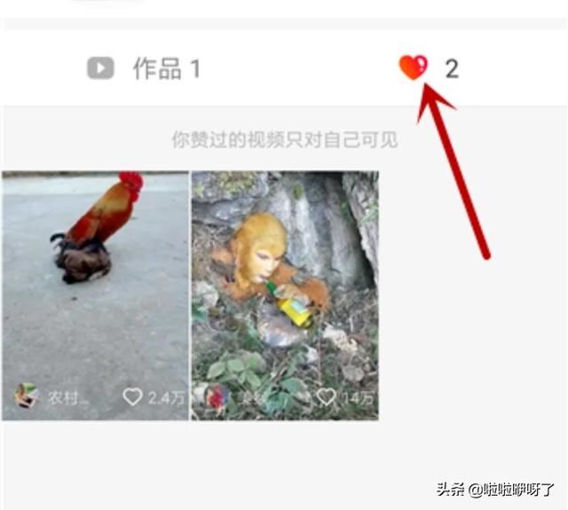 火山小視頻怎么刪除點(diǎn)贊的視頻？