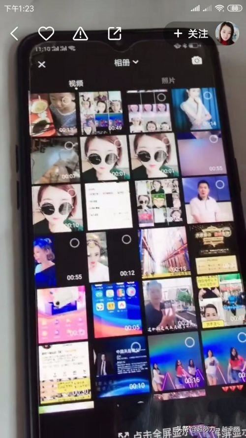 快手作品如何在照片上添加視頻？