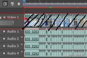 Pr怎么刪除視頻音頻？