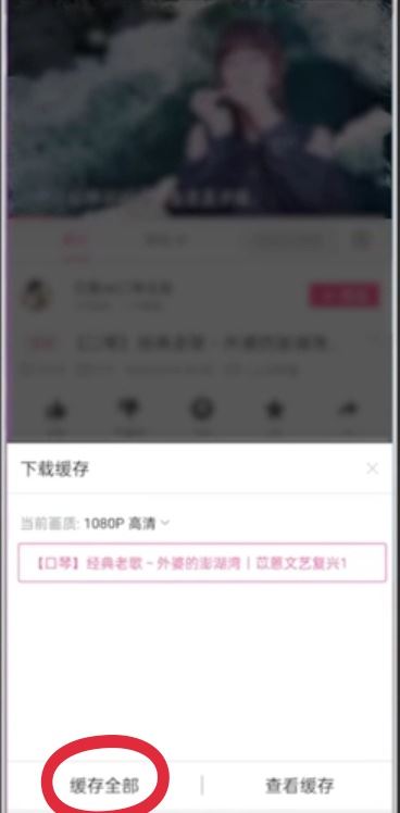 b站視頻怎么保存在手機本地？