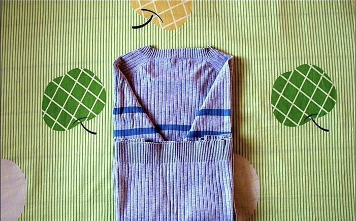 抖音很火的疊衣服方法？