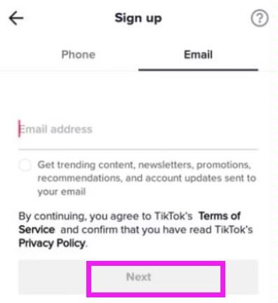 TikTok如何注冊？