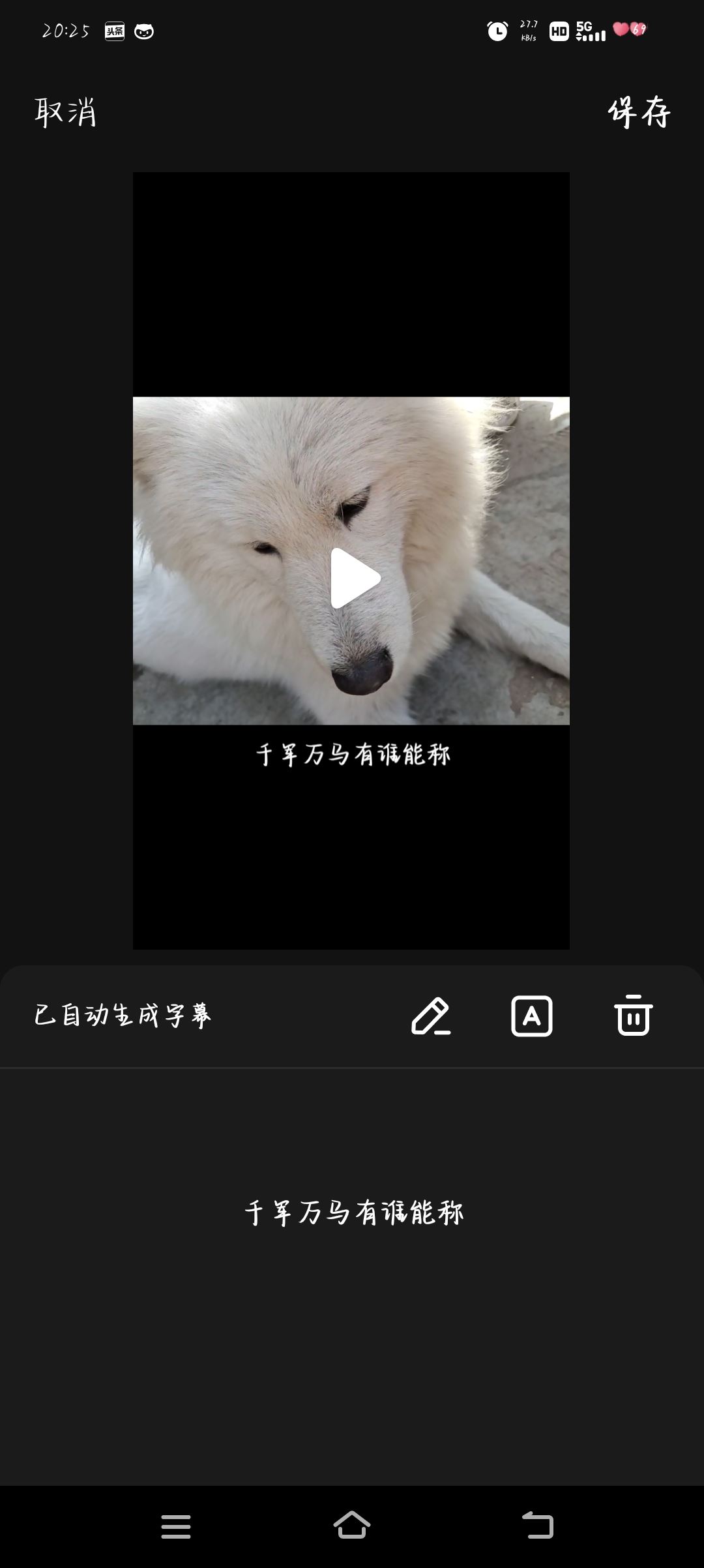 拍抖音說話顯示字是怎么弄的？