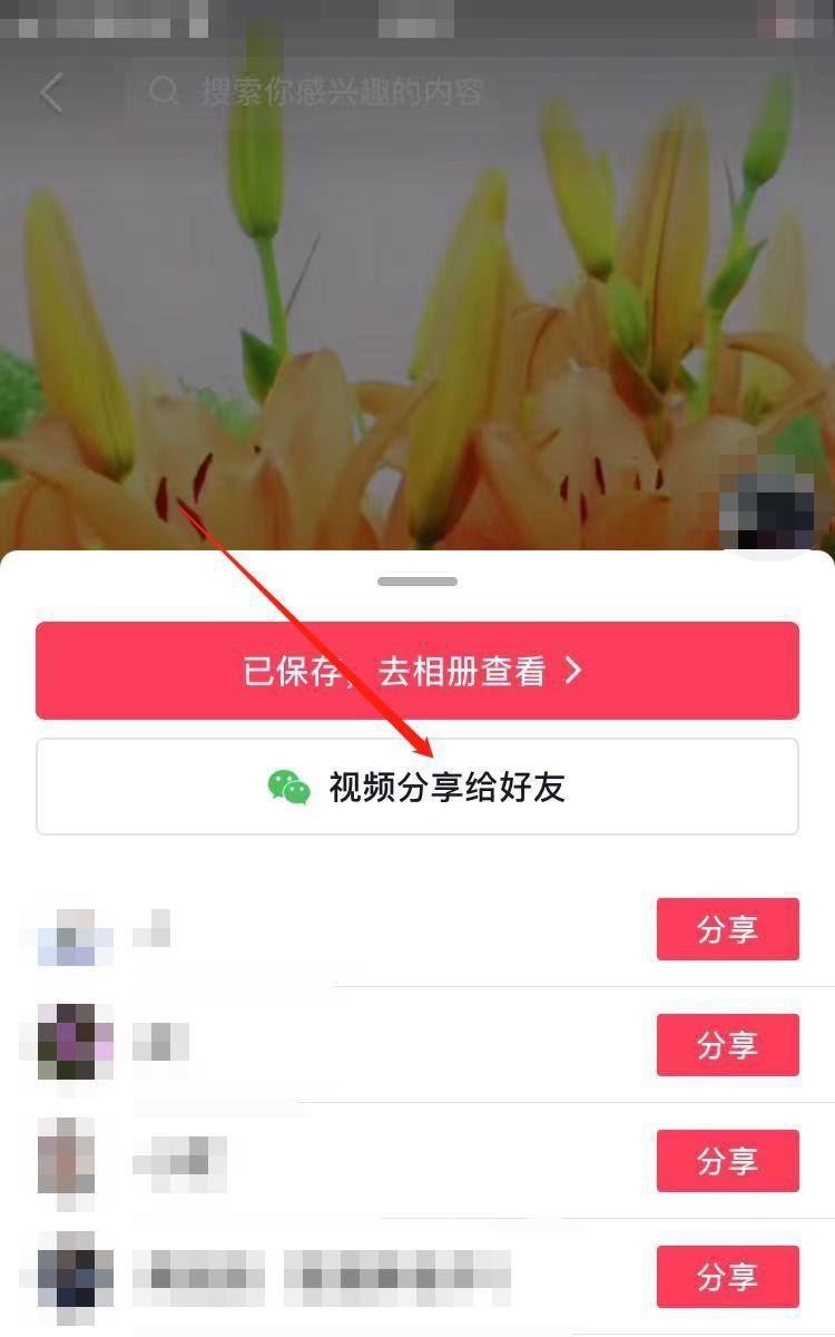 抖音如何分享到微信好友？