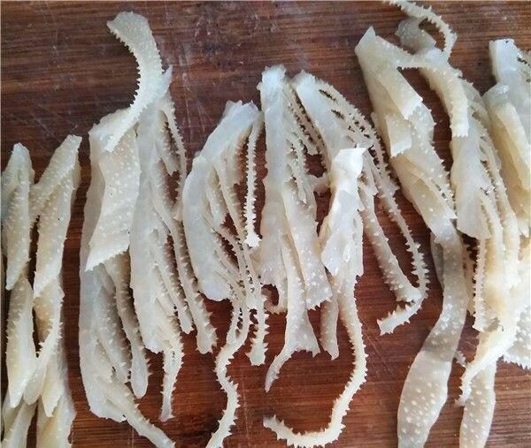 牛百葉怎么切片？